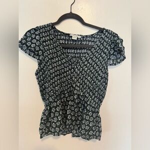 Vintage American Eagle Top Women’s Floral size medium